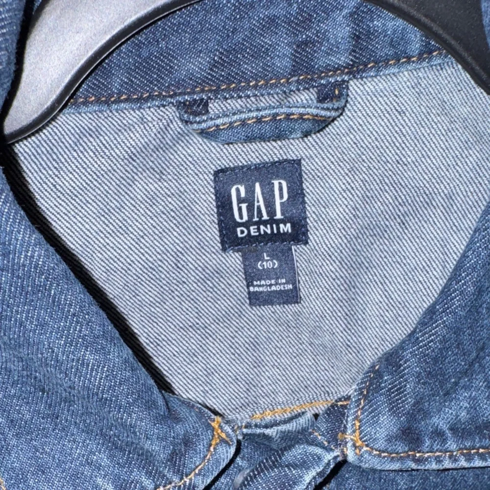 Gap Kids- Denim Jacket Size Large (10) - Picture 4 of 11